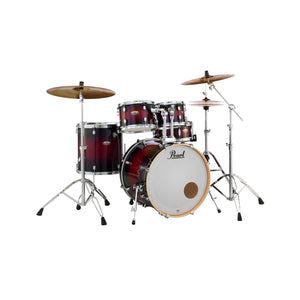 Pearl DMP925SPC-261 Decade Maple 5-Piece Shell Pack (2218B/1007T/1208T/1616F/1455S), Gloss Deep Red