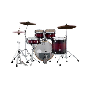 Pearl DMP925SPC-261 Decade Maple 5-Piece Shell Pack (2218B/1007T/1208T/1616F/1455S), Gloss Deep Red