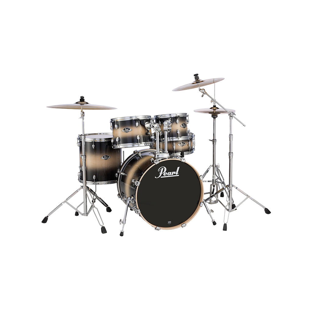 Pearl EXL725SP/C-255 Export EXL 5-Piece Shell Pack (2218B/1208T/1007T/1616F/1455S), Nightshade