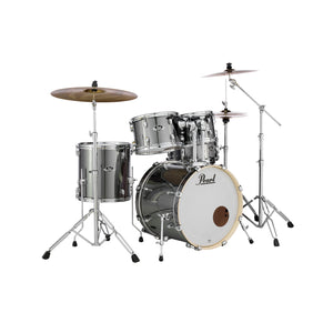 Pearl EXX705NP/C-21 Export EXX 5-Piece Shell Pack (2016B/1007T/1208T/1414F/1455S), Smokey Chrome