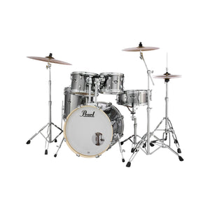 Pearl EXX705NP/C-21 Export EXX 5-Piece Shell Pack (2016B/1007T/1208T/1414F/1455S), Smokey Chrome