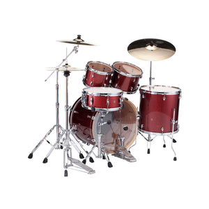 Pearl EXX705NP/C #704 EXX 5-Pc Shell Pack (2016B/1007T/1208T/1414F/1455S), Black Cherry Glitter