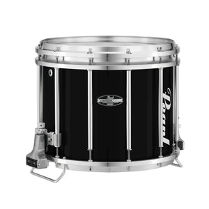Pearl FFXCC1412/A-103 14x12inch FFX CarbonCore Marching Snare Drum without Carrier, Piano Black