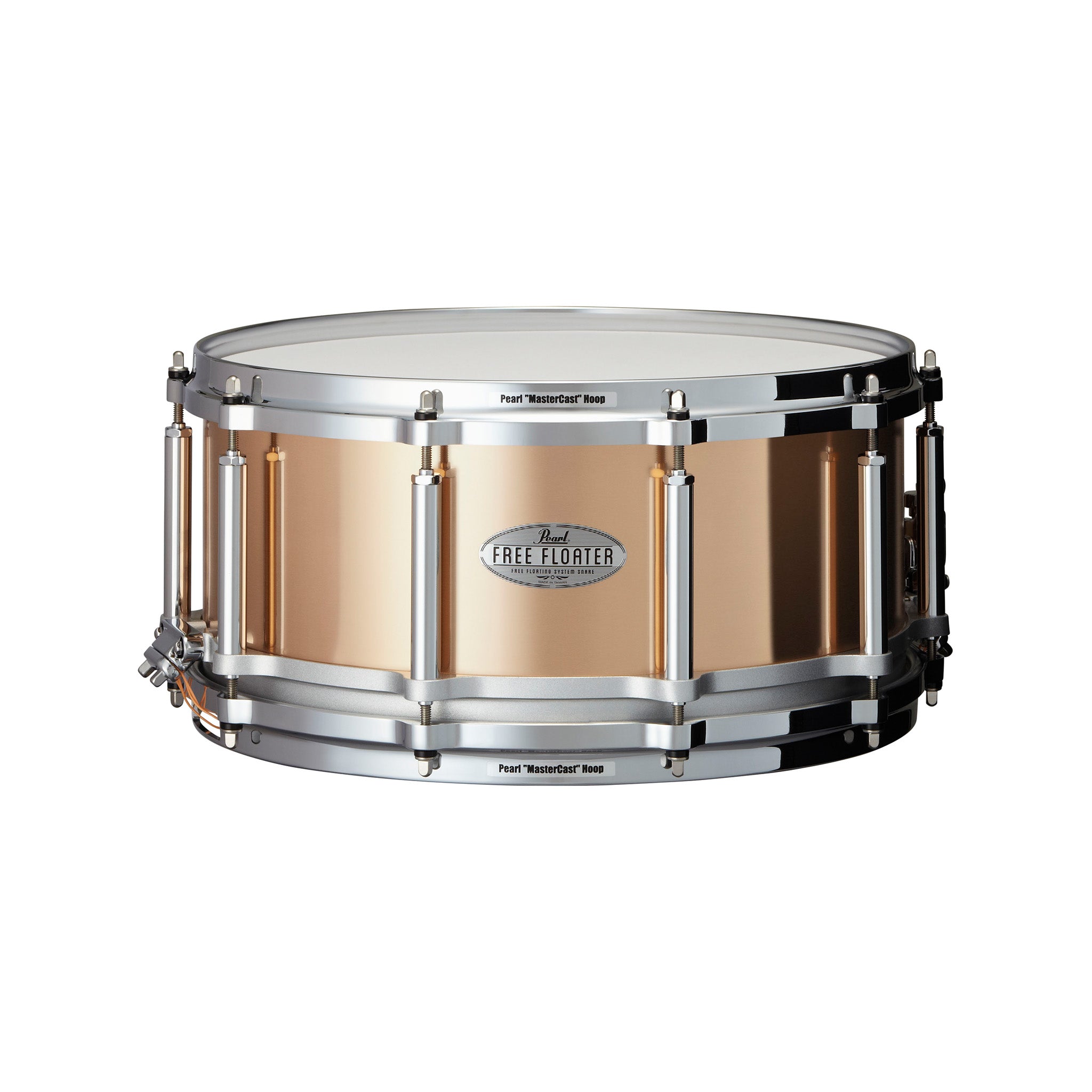 Pearl FTPB1465 14x6.5inch Free Floating System Phosphor Bronze Snare Drum