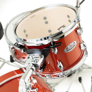 Pearl MDT764PC-738 Midtown 4-Piece Shell Pack (1614B/1007T/1312T/1355S), Orange Crush