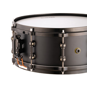 Pearl MH1460/B 14x6inch Matt Halpern Sign.Snare Drum, Brass Shell w/ Black Powder Coated