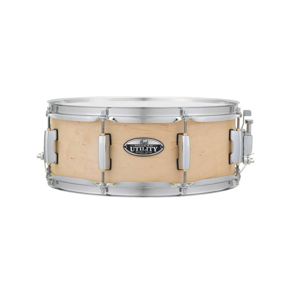 Pearl MUS1455M-224 14x5.5inch Modern Utility Maple Snare Drum, Matte Natural
