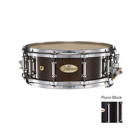 Pearl PHM1450-103 14x5inch Philharmonic Concert Snare Drum, Solid Maple, Piano Black