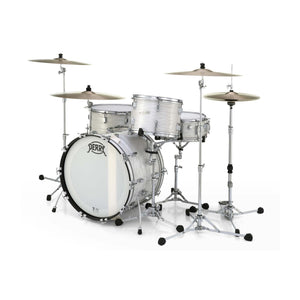 Pearl PSD923XP/C #450 President Series Luan 3-Pc Shell Pack (2214BX/1616F/1309T), Silver Sparkle