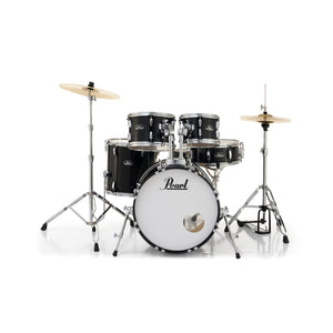 Pearl RS525SB/C #31 Roadshow 5pcs Drum Kit w/Hardware, No Cymbal, Jet Black