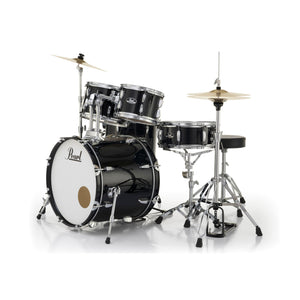 Pearl RS525SB/C #31 Roadshow 5pcs Drum Kit w/Hardware, No Cymbal, Jet Black