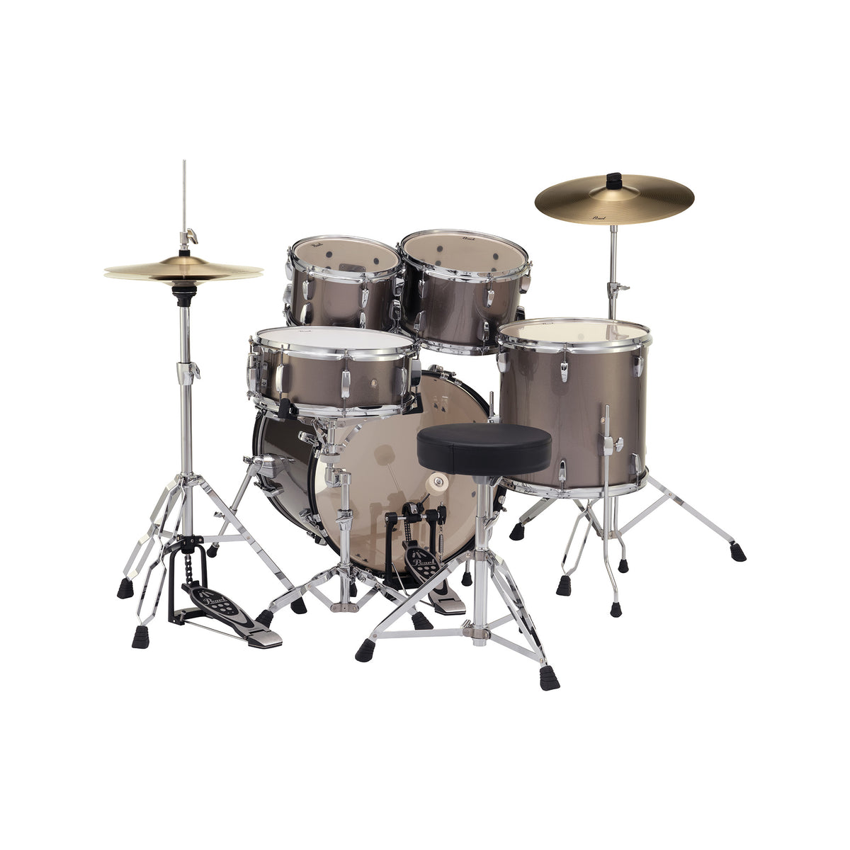 Pearl RS525SB/C #707 Roadshow 5pcs Drum Kit w/Hardware, No Cymbal