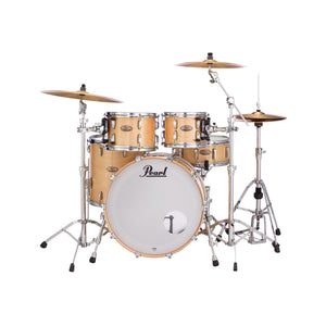 Pearl STS924XSP/C-112 SST 4-Piece Shell Pack w/o Snare (2216BX/1007T/1208T/1616F), Natural Birch