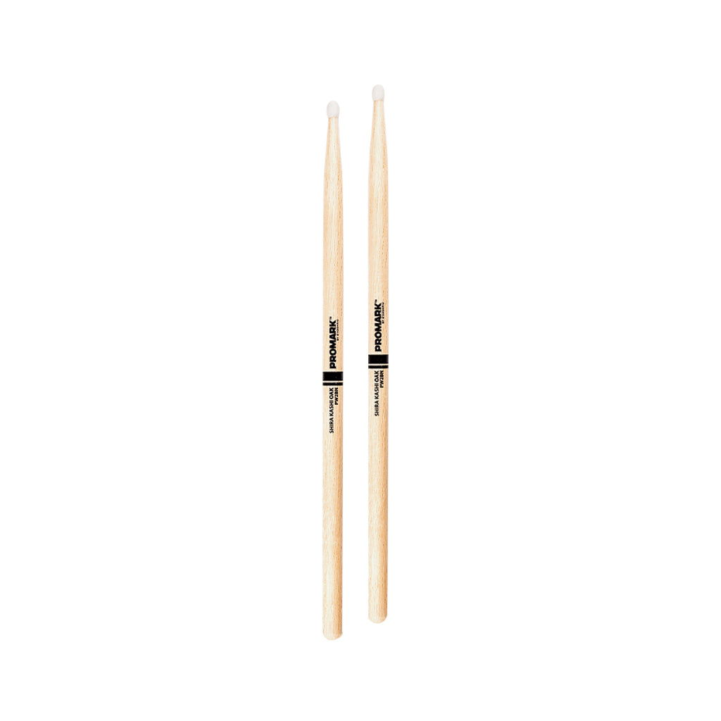 Promark PW2BN Shira Kashi Oak 2B Drumsticks, Nylon Tip