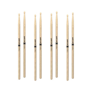 Promark PW5AW-4P Shira Kashi Oak 5A Drumsticks, Wood Tip (4pairs)