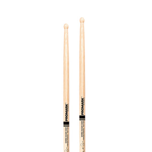 Promark PW719W Shira Kashi Oak 719 Stephen Perkins Drumsticks, Wood Tip