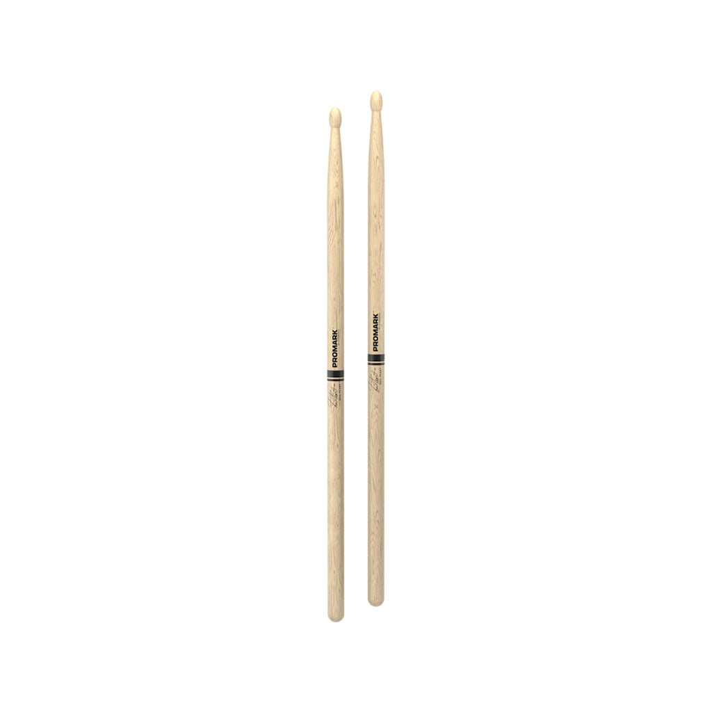 Promark PW747W Shira Kashi Oak 747 Neil Peart Drumsticks, Wood Tip