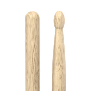 Promark PW747W Shira Kashi Oak 747 Neil Peart Drumsticks, Wood Tip