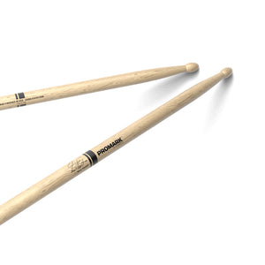 Promark PW747W Shira Kashi Oak 747 Neil Peart Drumsticks, Wood Tip