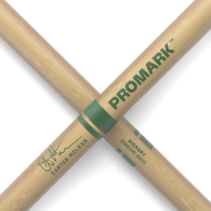 Promark RBCMW Lacquer Hickory Carter Mclean Drumsticks