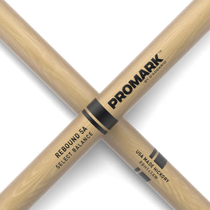Promark RBH565AW Rebound 5A .565 Hickory Acorn Wood Tip Drumstick