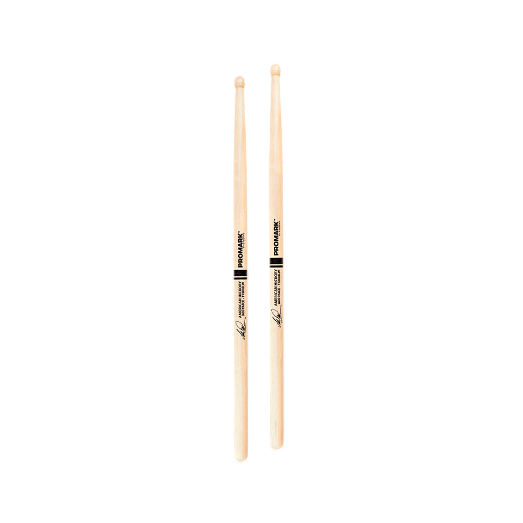 Promark TX808LW Hickory 808L Ian Paice Drumsticks, Wood Tip