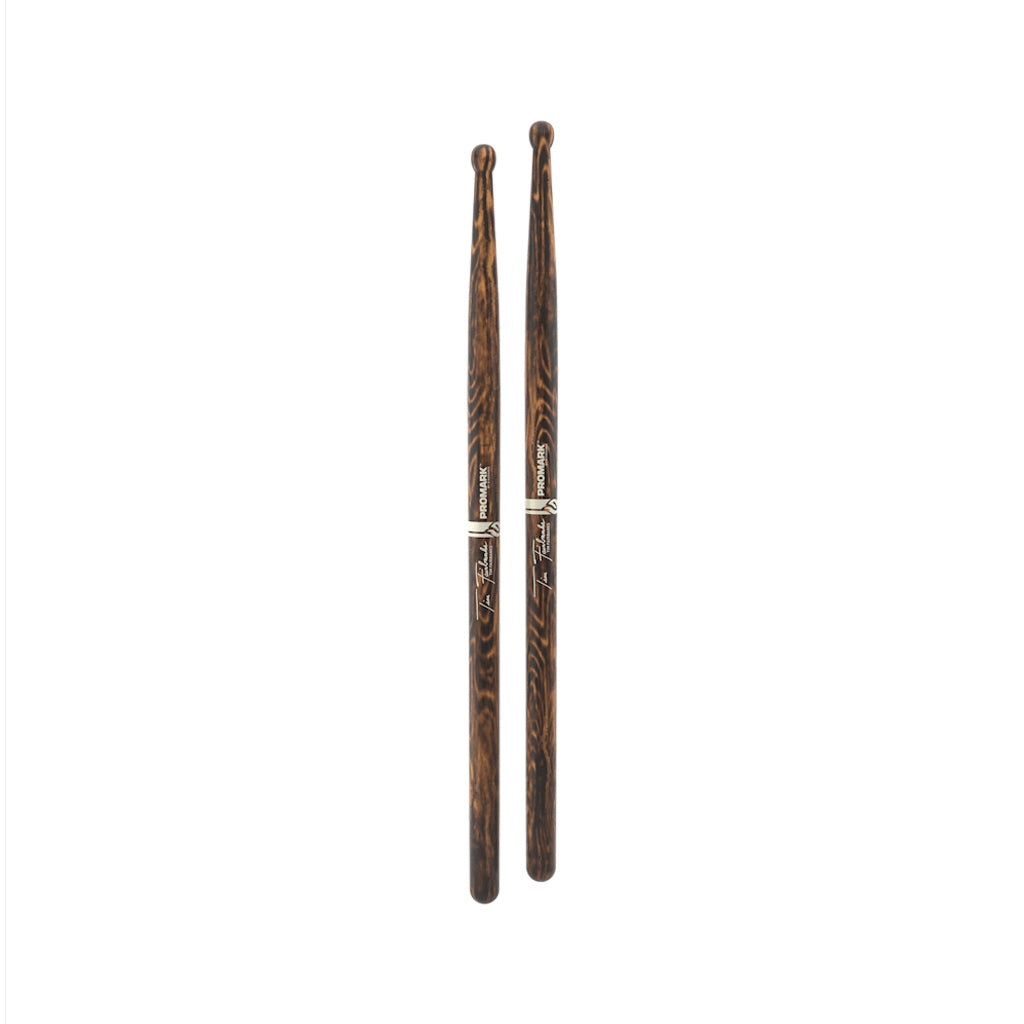 Promark TXDCTFW-FG Tim Fairbanks FireGrain Marching Snare Drumstick, Wood Tip