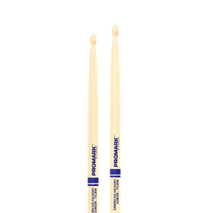 Promark TXJRW Hickory Junior Drumsticks, Wood Tip