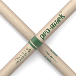 Promark TXR5AW Hickory 5A The Natural Wood Tip Drumstick