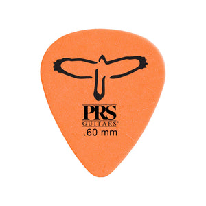 PRS Standard Delrin Guitar Picks, Orange, 0.6mm, Pack of 12