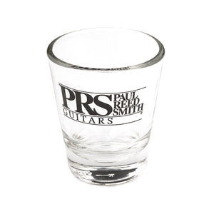 PRS Block Logo Clear Shot Glass