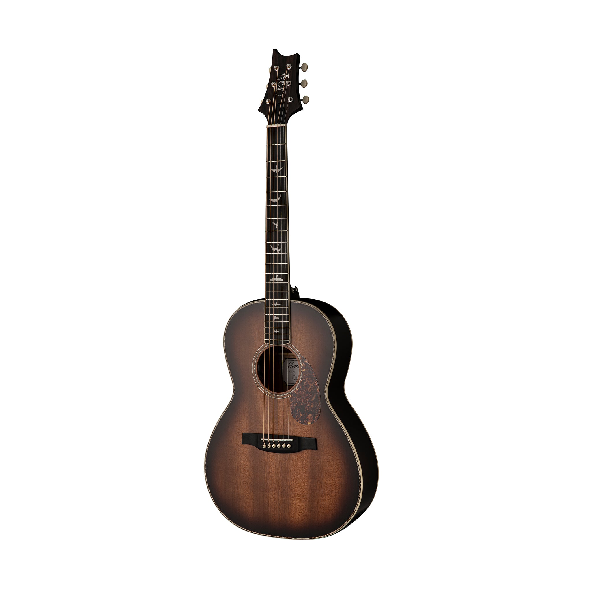 PRS SE Parlor P20 Acoustic Guitar w/Bag, Tobacco Sunburst – Swee