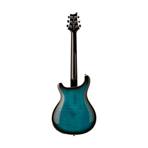 PRS SE Hollowbody II Piezo Electric Guitar w/Case, Peacock Blue Smokeburst