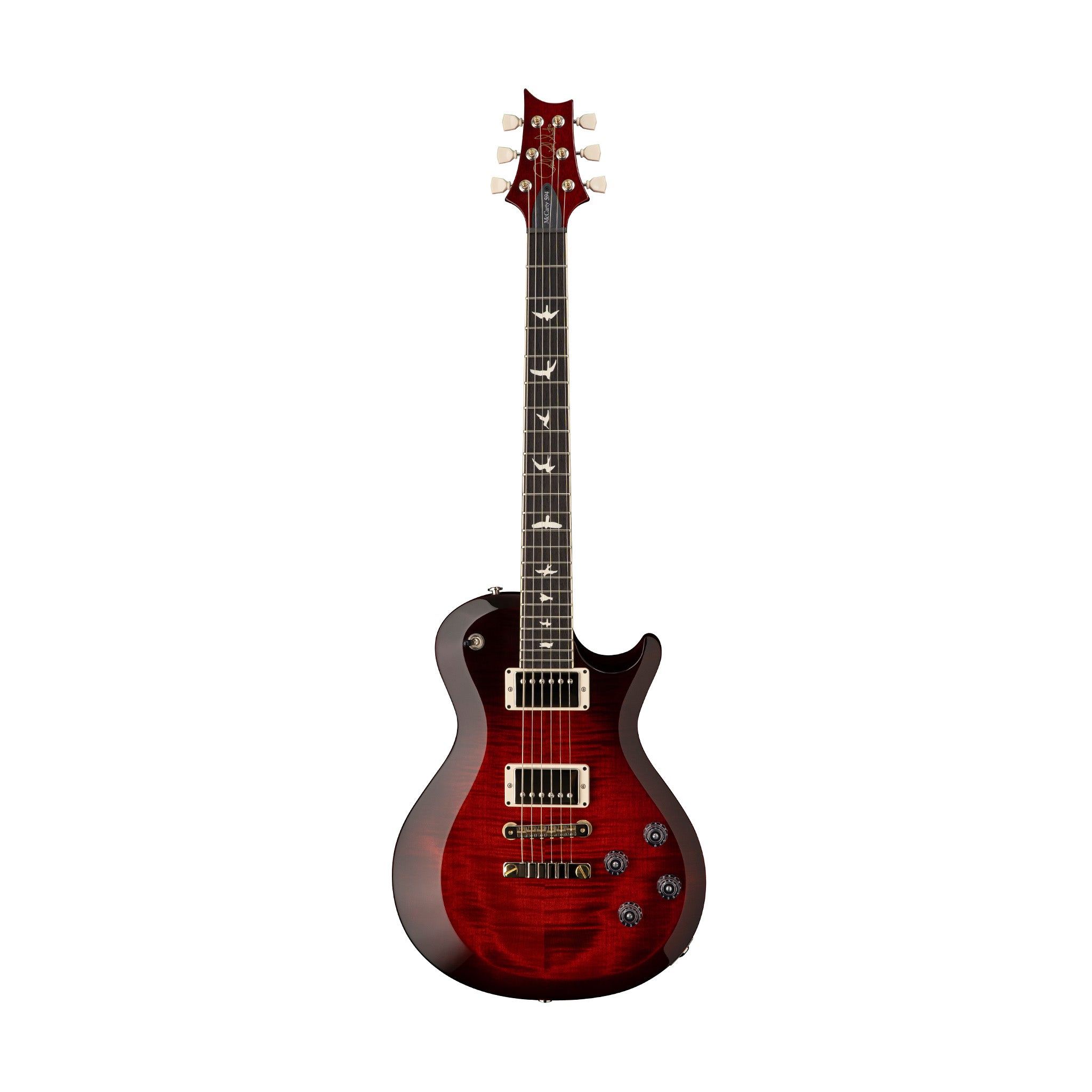 PRS S2 Singlecut McCarty 594 Electric Guitar w/Bag, Fire Red Burst