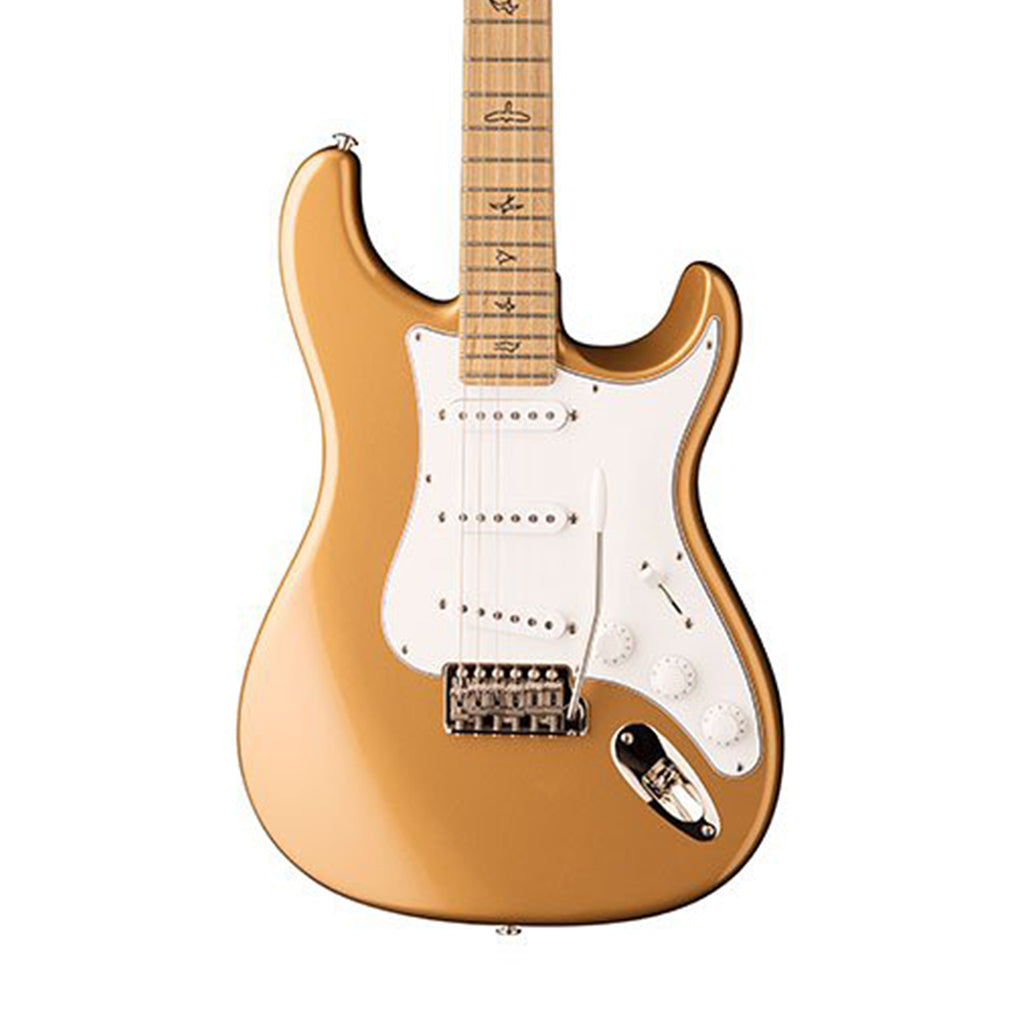 ギター PRS SilverSky Golden Mesa (Maple) PRS John Mayer Silver Sky Electric Guitar w/Bag, Maple FB, Golden