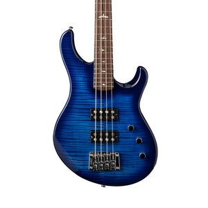 PRS SE Kingfisher Bass Guitar w/Bag, Faded Blue Wraparound Burst