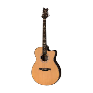 PRS SE A40E Angelus Hollow Body Acoustic-Electric Guitar, Natural