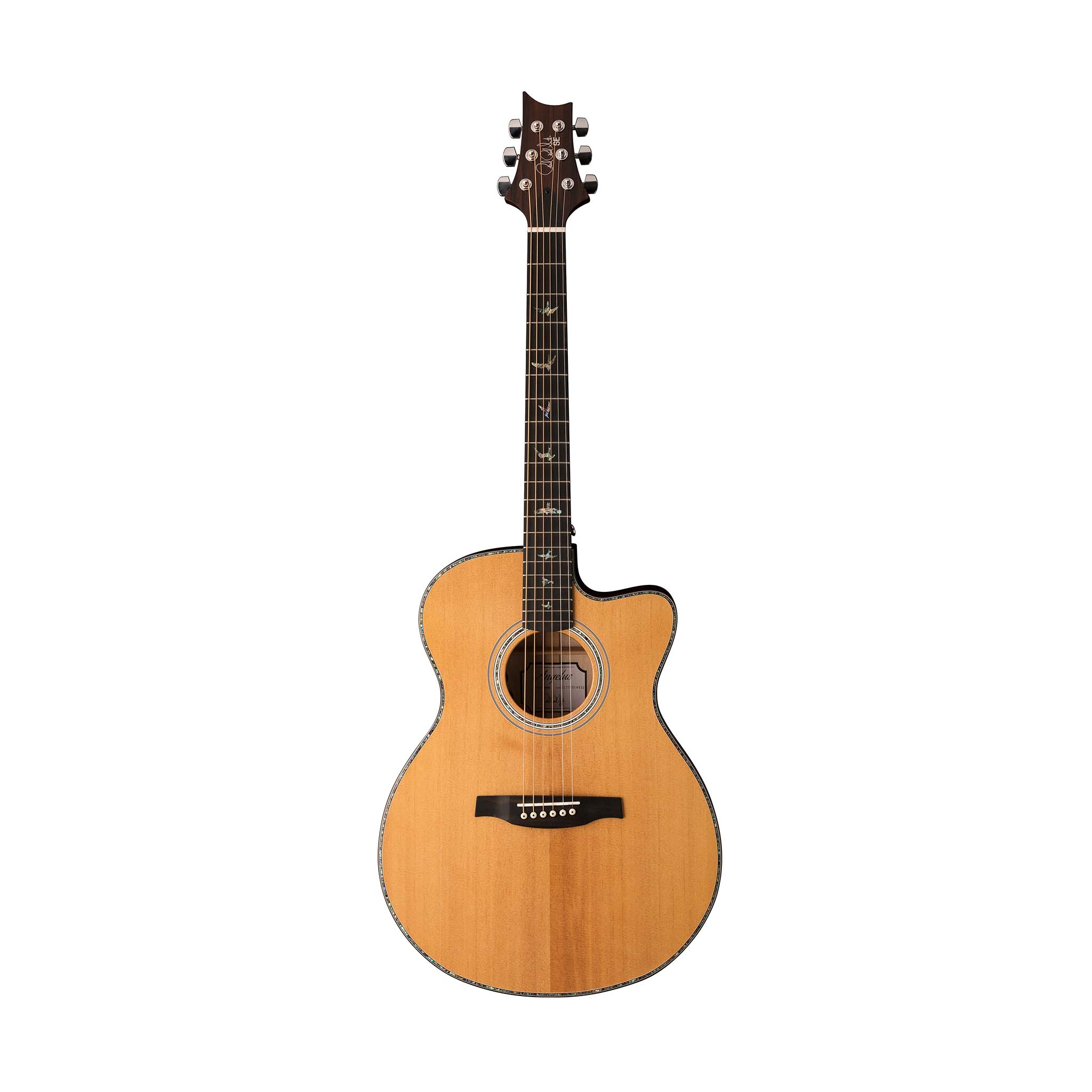PRS SE A50E Angelus Acoustic-Electric Guitar, Black Gold Burst