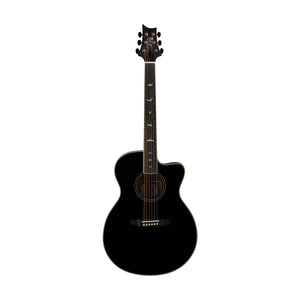 PRS SE A20 Angelus Acoustic Guitar w/Black Top & Bag, Satin Black
