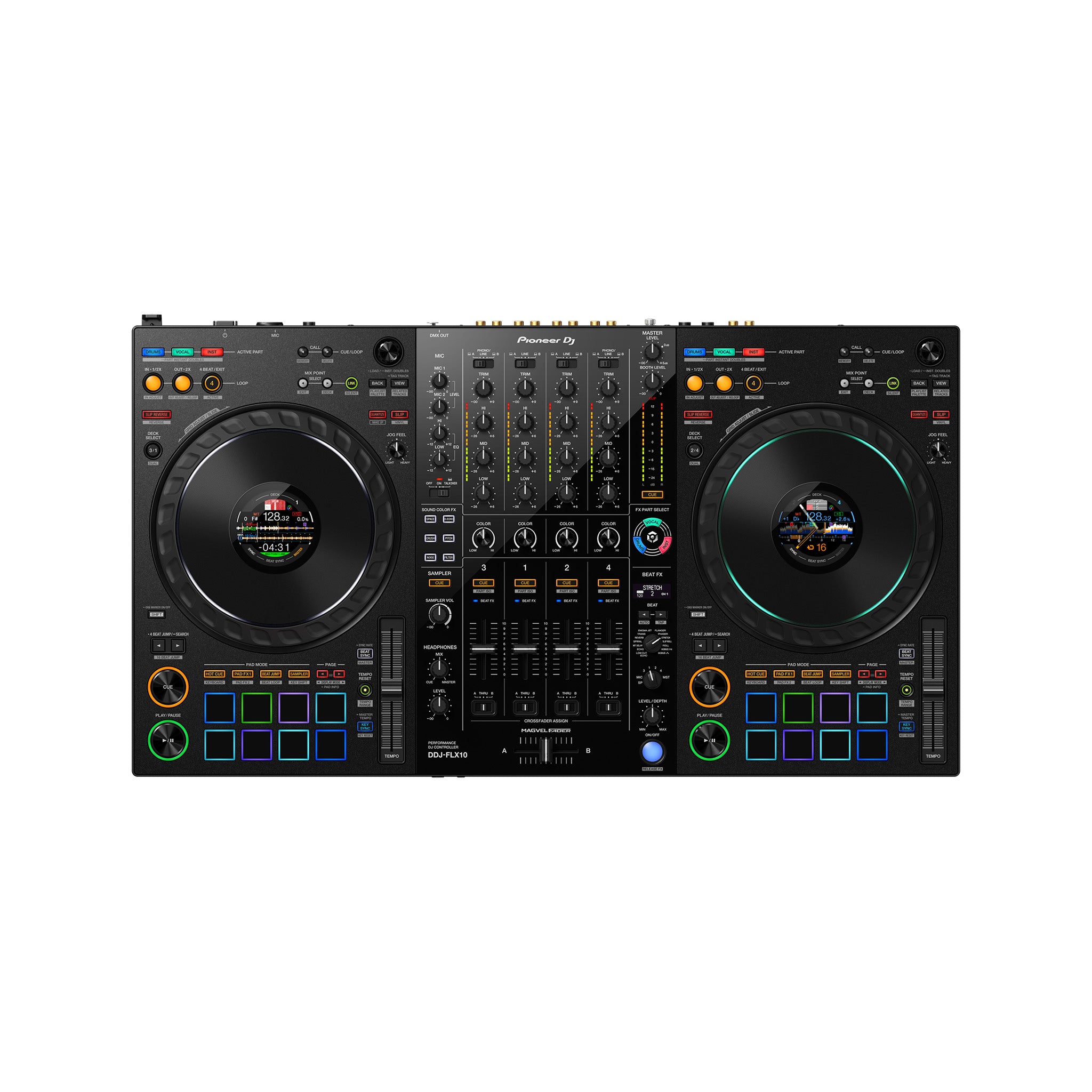 Pioneer DDJ-FLX10 4-channel DJ Controller