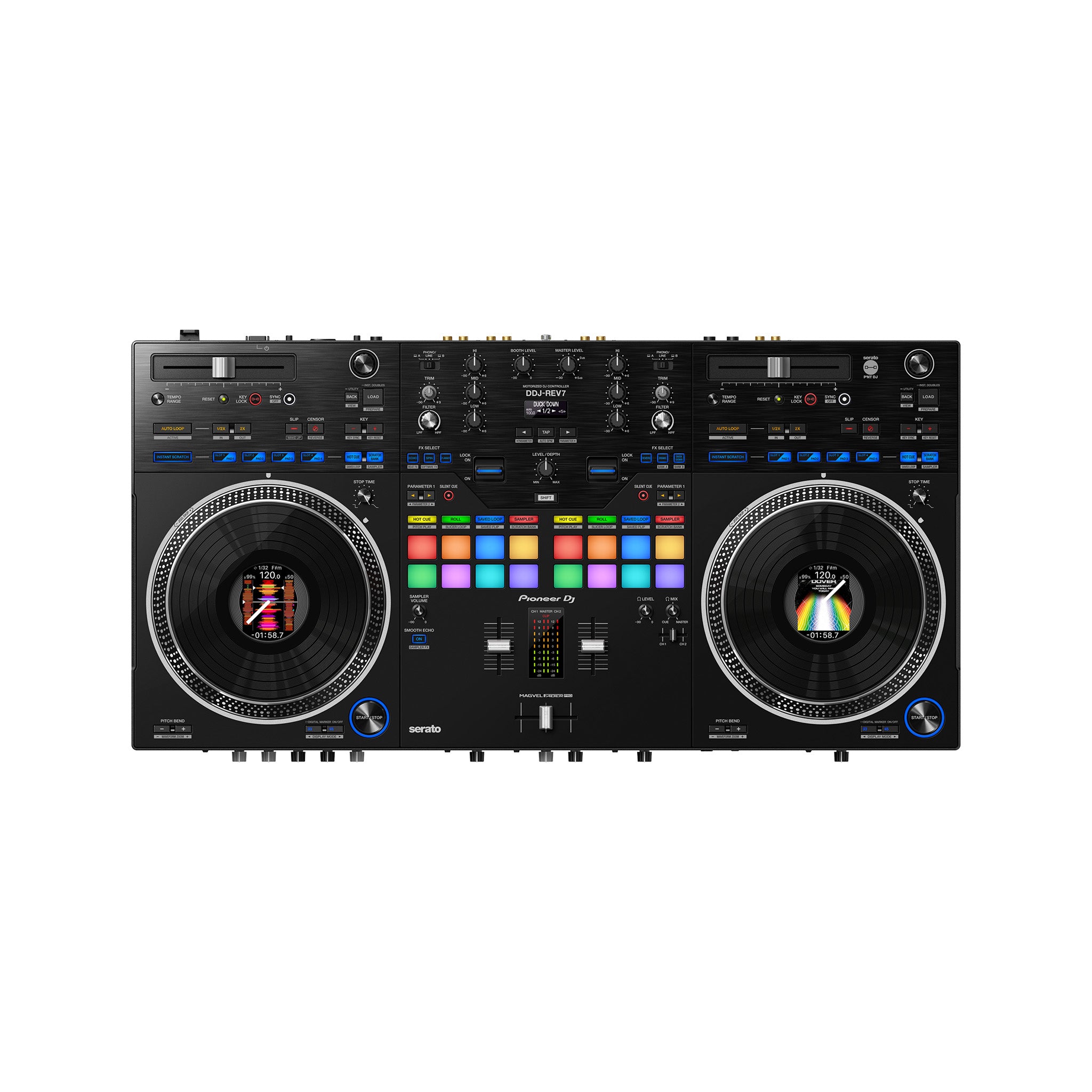 Pioneer DDJ-REV7 Scratch-style 2-Channel Professional DJ Controller