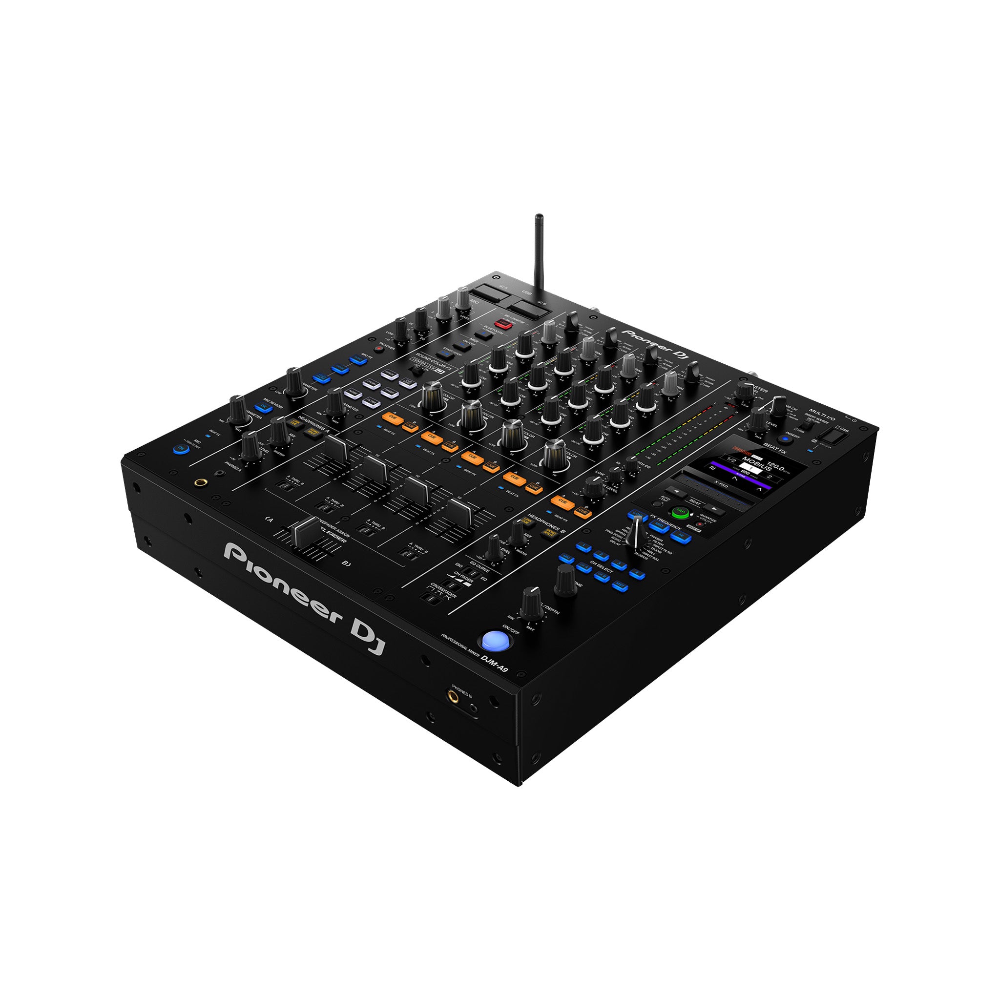 Pioneer DJM-A9 4-channel Professional DJ Mixer, Black – Swee Lee