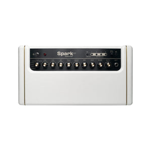 Positive Grid Spark Smart Guitar Amplifier, Pearl White