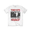 Rockoff The 1975 Unisex T-Shirt: NOACF, White