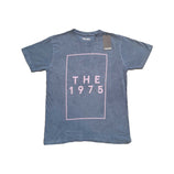 Rockoff The 1975 Unisex T-Shirt: I Like It Logo - Dip-Dye, Denim Blue