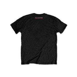 Rockoff BlackPink Unisex T-Shirt: Born Pink - Back Print, Black