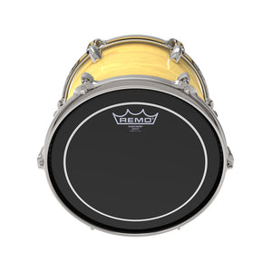 Remo ES-0614-PS 14inch Batter Pinstripe Ebony Drum Head