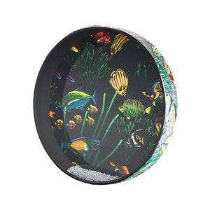 Remo ET-0222-10 22Inch Ocean Drum, Fish Graphic