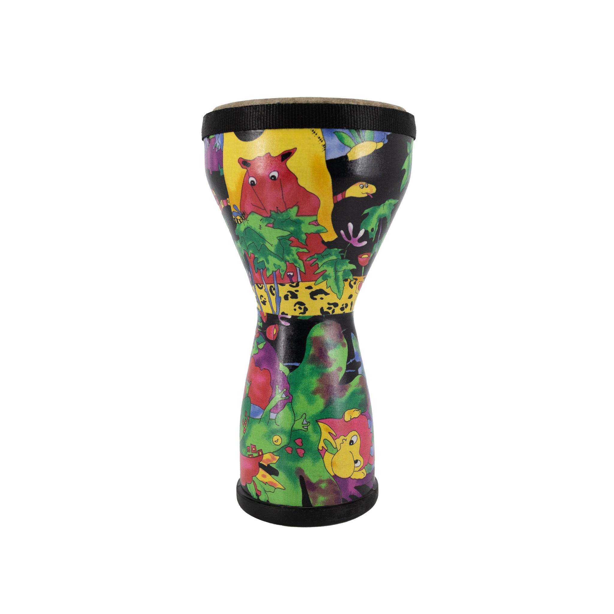 Remo Kids KD030601 6inch x 10inch Doumbek, Rain Forest