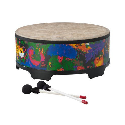 Remo KD-5818-01 8inchx18inch Kids Gathering Drum, Rain Forest